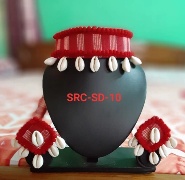 Rishmita Collection Gamcha Choker - Free Size 